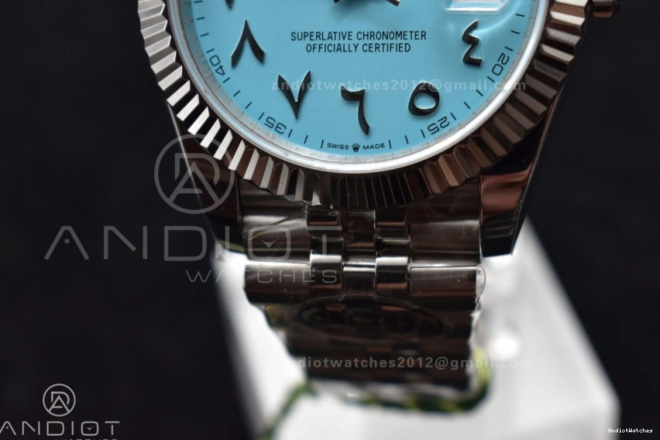 Marker Best DIWF 41 on Arabic Tiffany 904L Dial 1:1 636 Steel 126334 Jubilee SA Casual Bracelet Blue DateJust Edition 1210